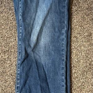 BKE Andi Wide-Leg Jeans in Medium Blue Denim